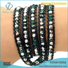 Top sale fashionable boho bohemian accesories wrap around bracelets